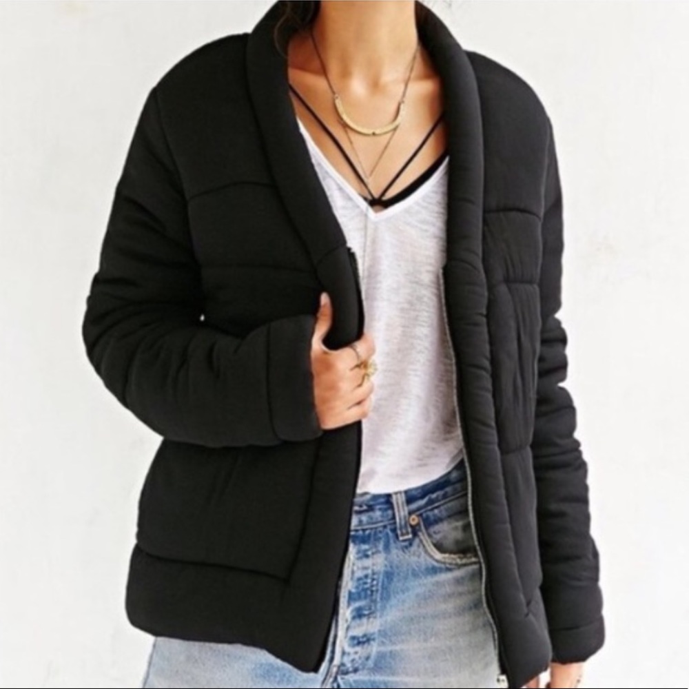 UNIF x Urban Outfitters Black Coat